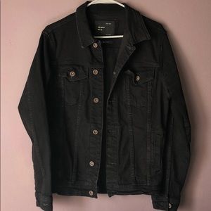 Zara black denim jacket